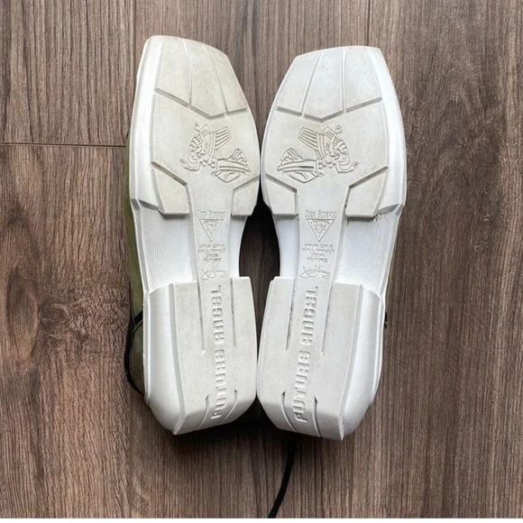 John Fluevog Future Angels Green Baldwin Derby Shoes | M7 - Picture 7 of 12